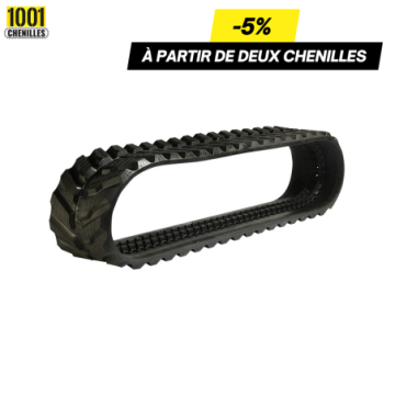 Chenille caoutchouc pour AIRMAN AX05-2 180x72x33 -1001 Chenilles 